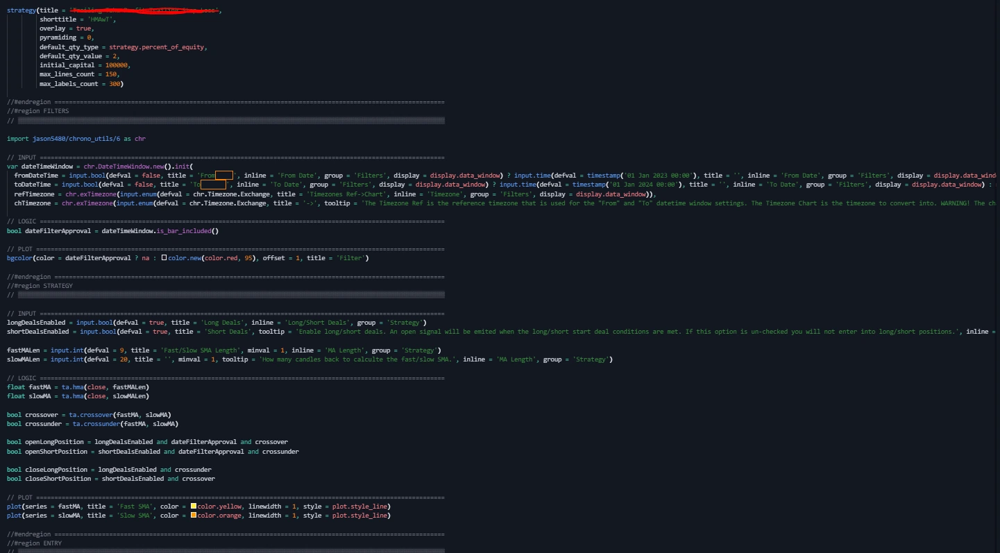 Pinescript coding basics structure